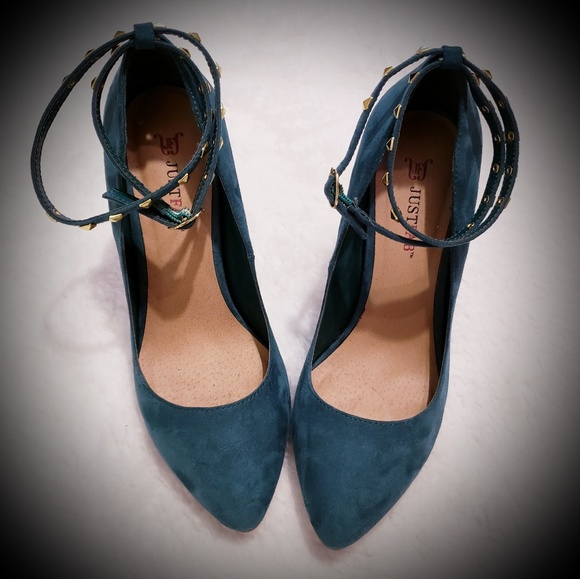 Turquoise heels - Picture 2 of 4